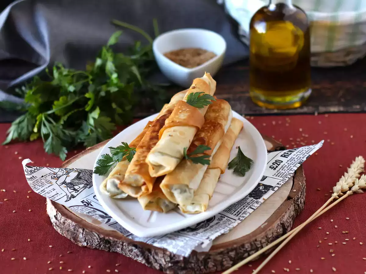 Börek med fåroste och persilja - foto 7