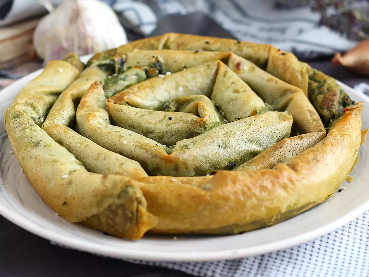 Börek – turkisk paj med spenat och ost - foto 3