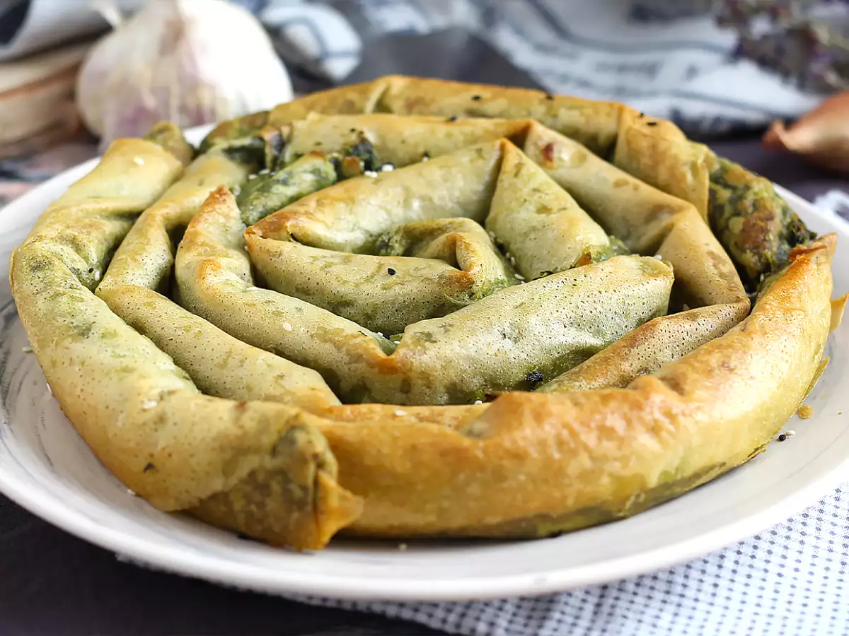 Borek, turkisk spenat- och ostpaj - foto 3
