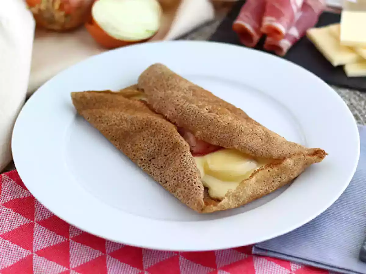 Bovetegalette med racletteost