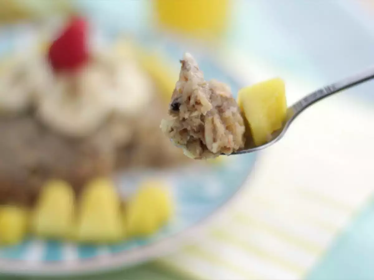 Bowl cake med banan - foto 3