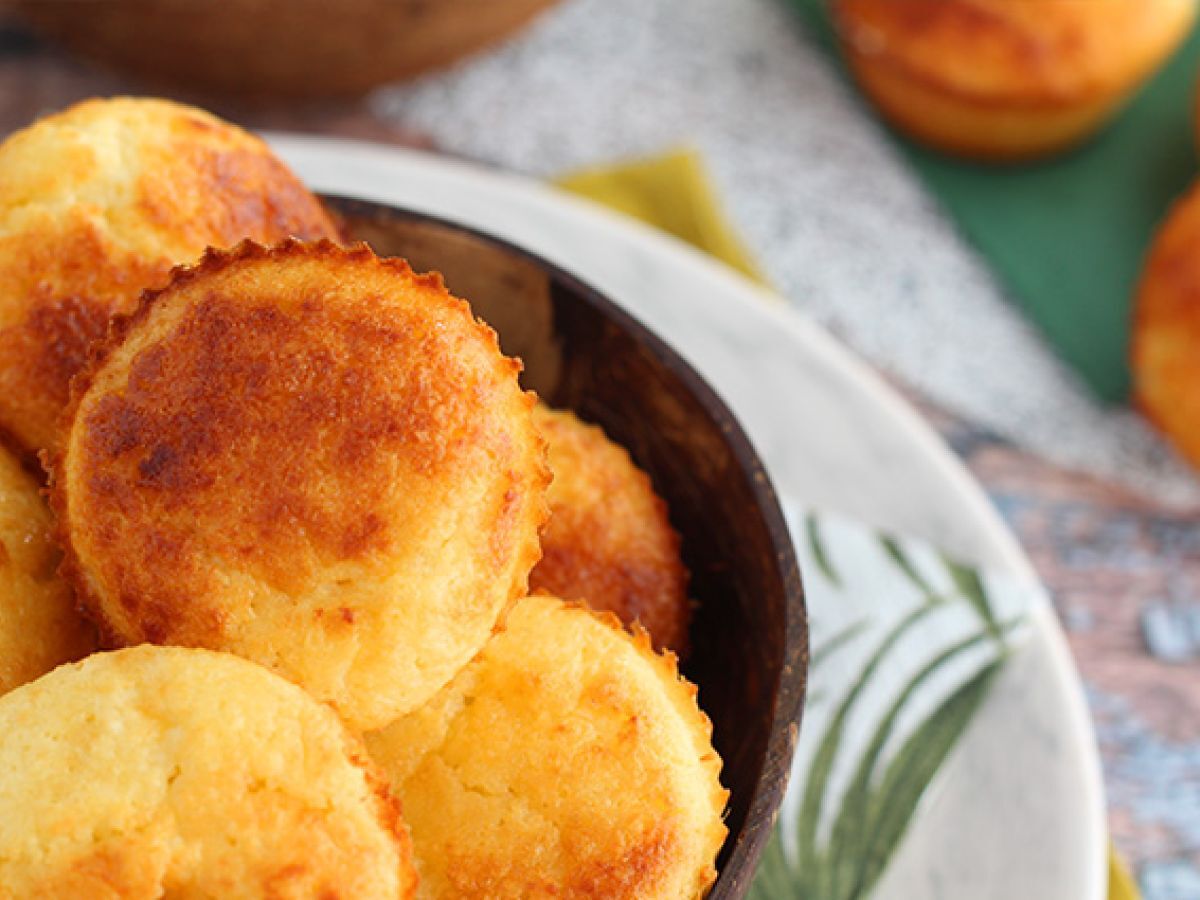 Brasilianska kokosmuffins - Queijadinhas - foto 2