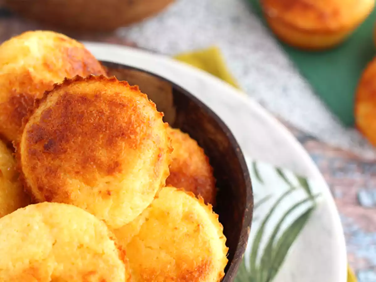 Brasilianska kokosmuffins - Queijadinhas - foto 2