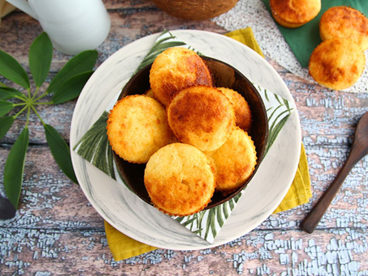 Brasilianska kokosmuffins - Queijadinhas - foto 4