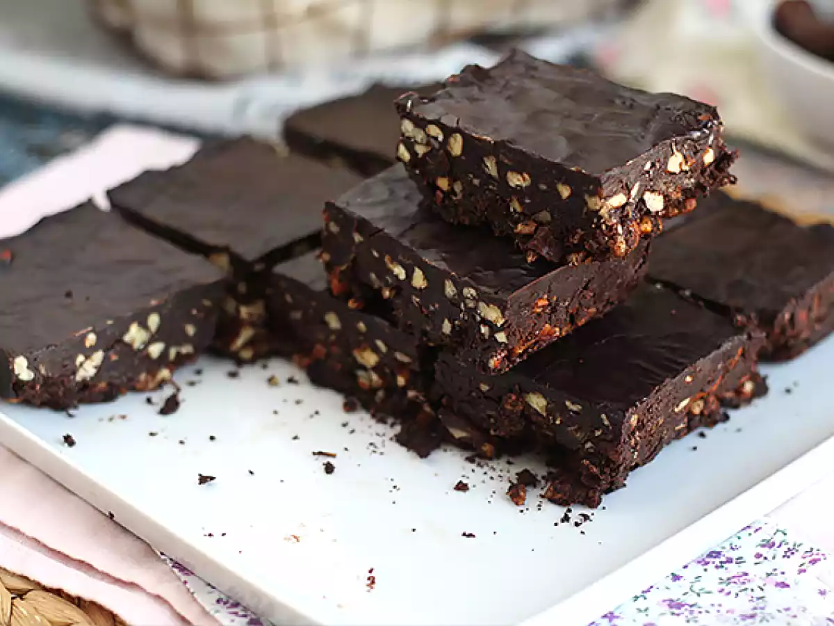 Brawnie - Raw brownie med dadlar - foto 4