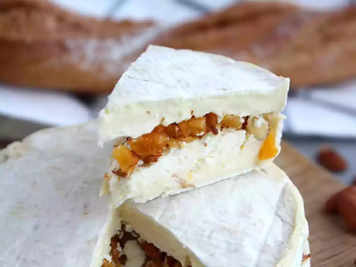 Brie med aprikos- och mandelfyllning - foto 2