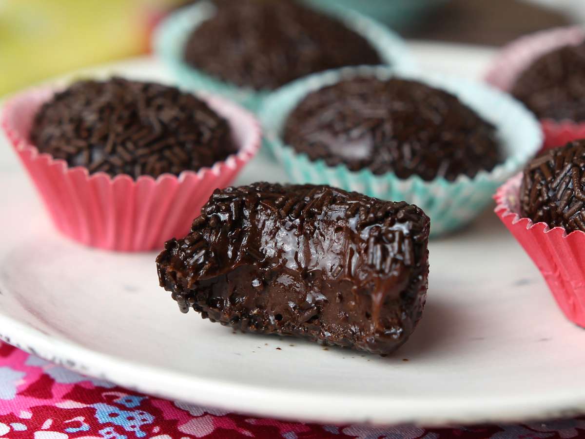 Brigadeiro med vassleprotein – proteinrik och utan tillsatt socker