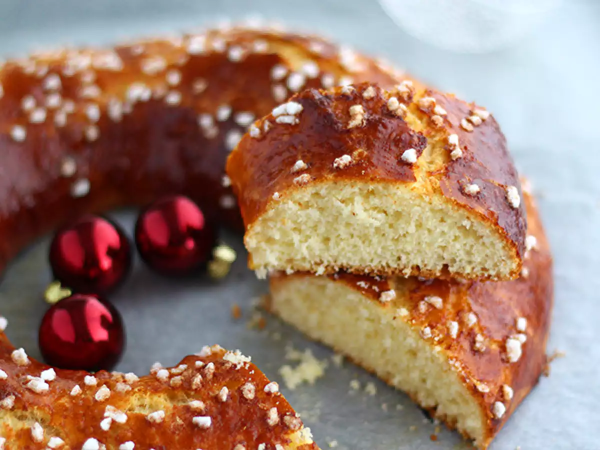 Brioche des rois – fransk trettondagsbrioche steg för steg - foto 2