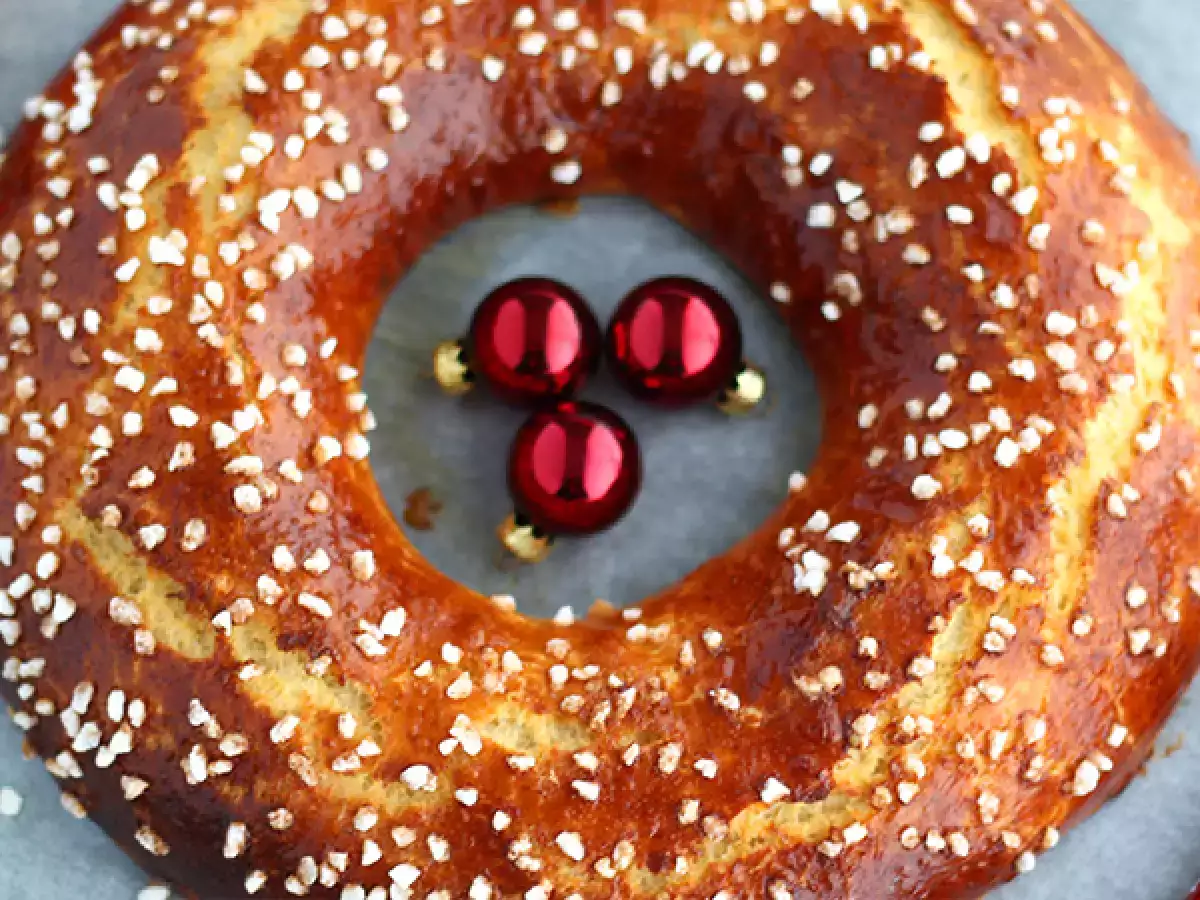 Brioche des rois – fransk trettondagsbrioche steg för steg - foto 3