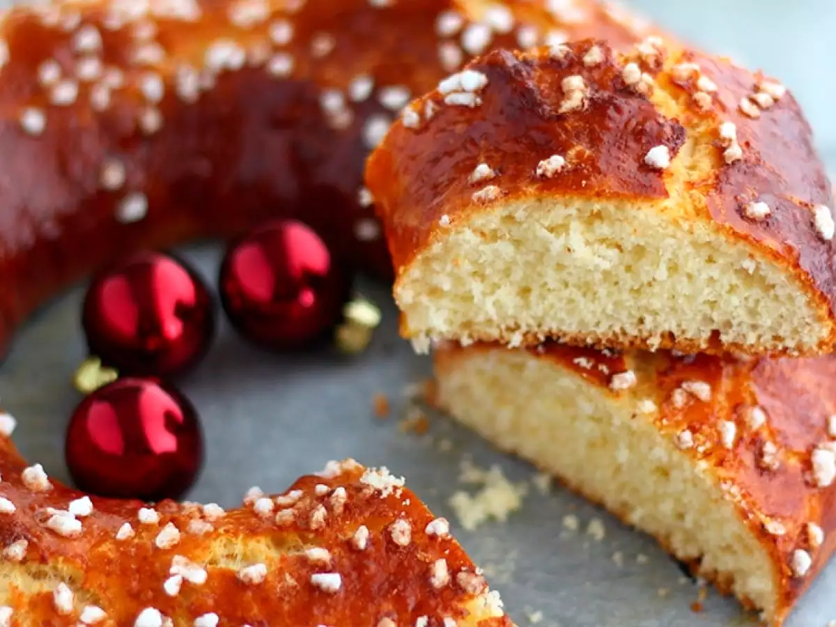 Brioche des rois – fransk trettondagsbrioche steg för steg - foto 4