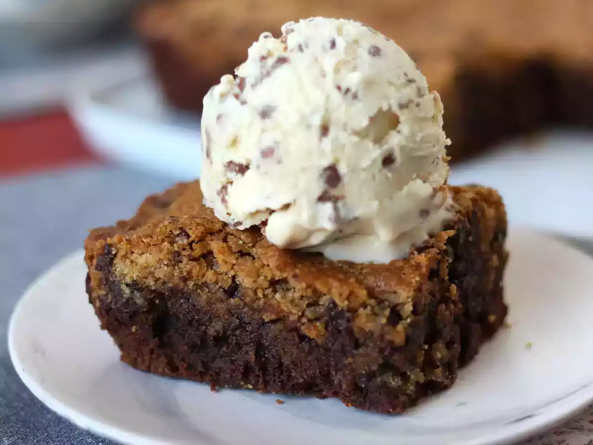 Brookies, den perfekta kombinationen av brownies och kakor - foto 4