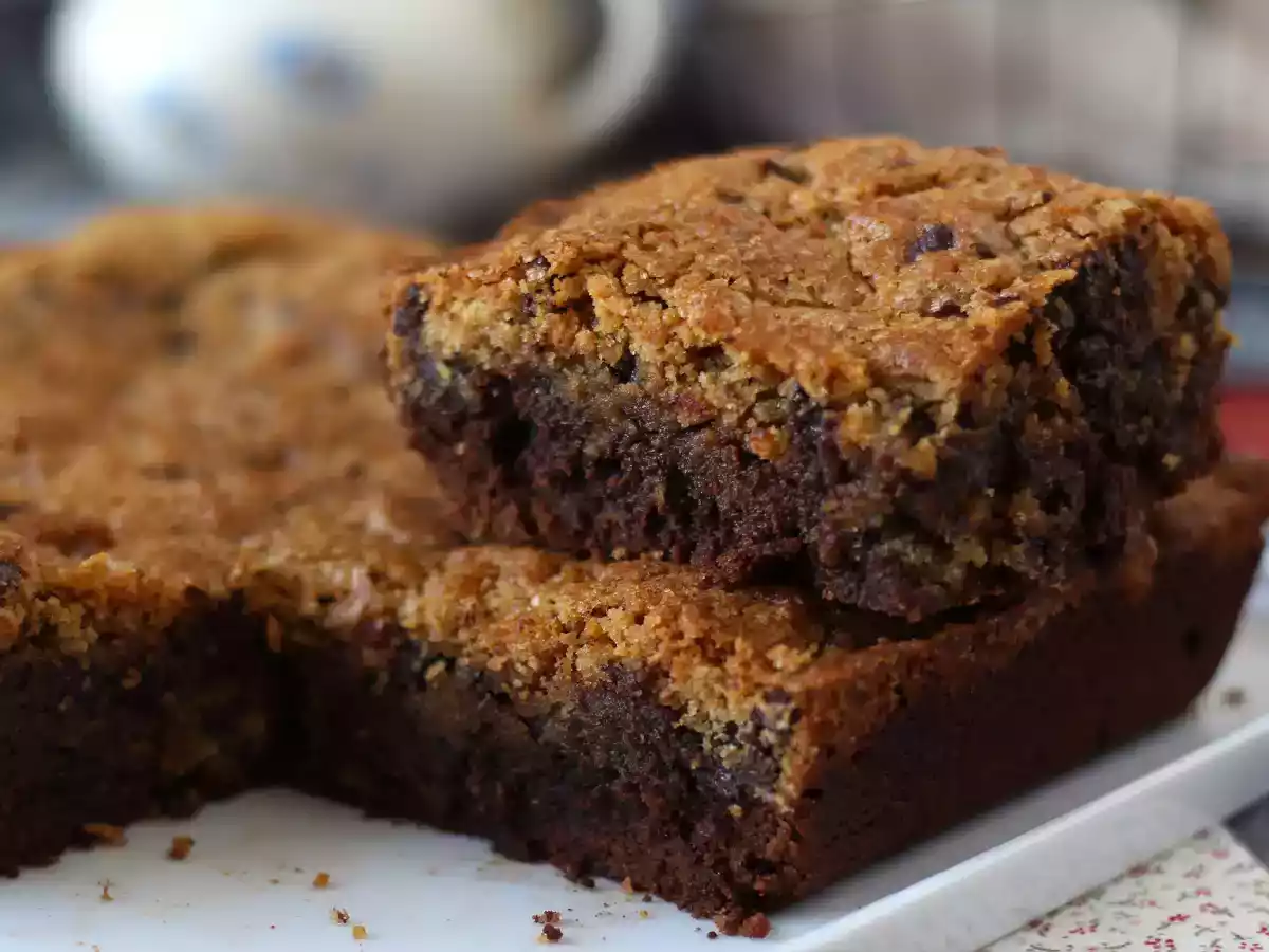 Brookies, den perfekta kombinationen av brownies och kakor - foto 7