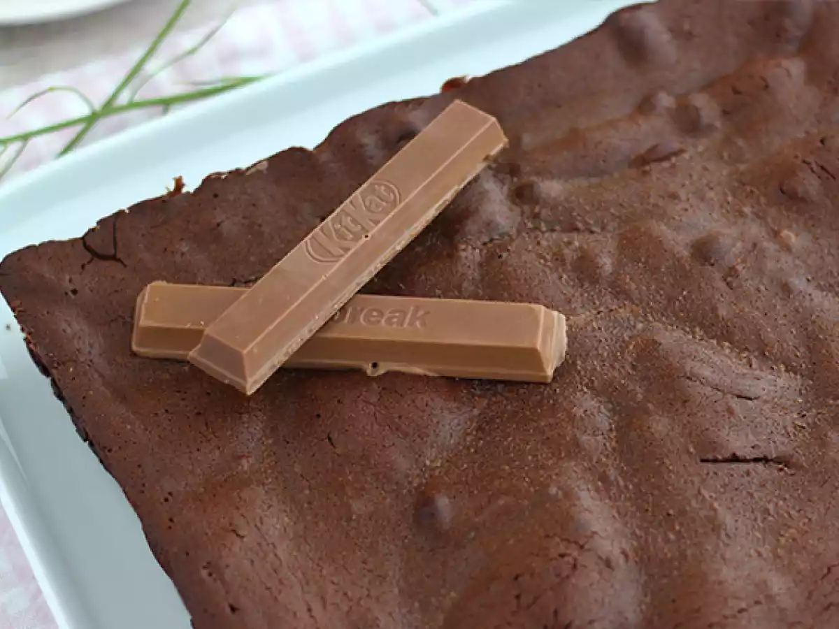 Brownie med Kit Kat ® - foto 5