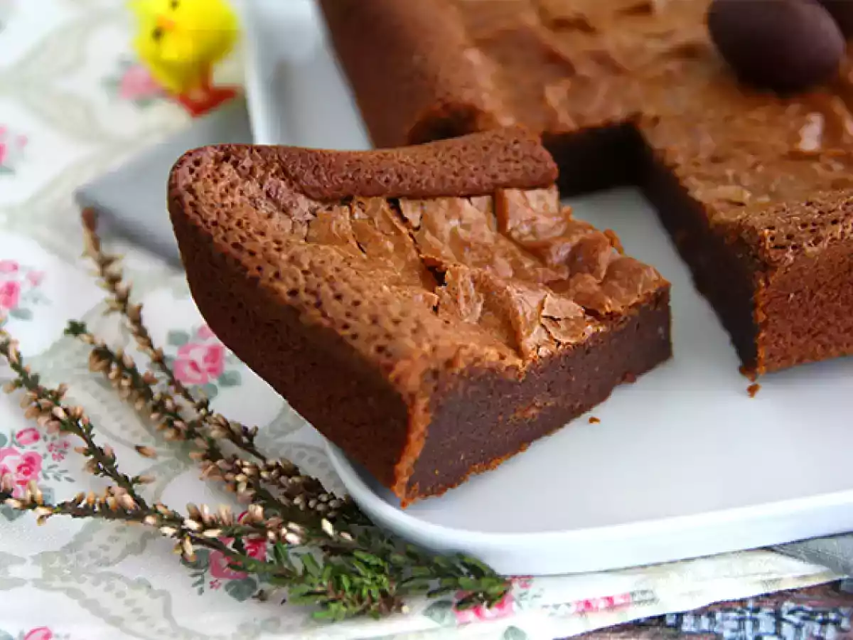 Brownie med överbliven påskchoklad - foto 2