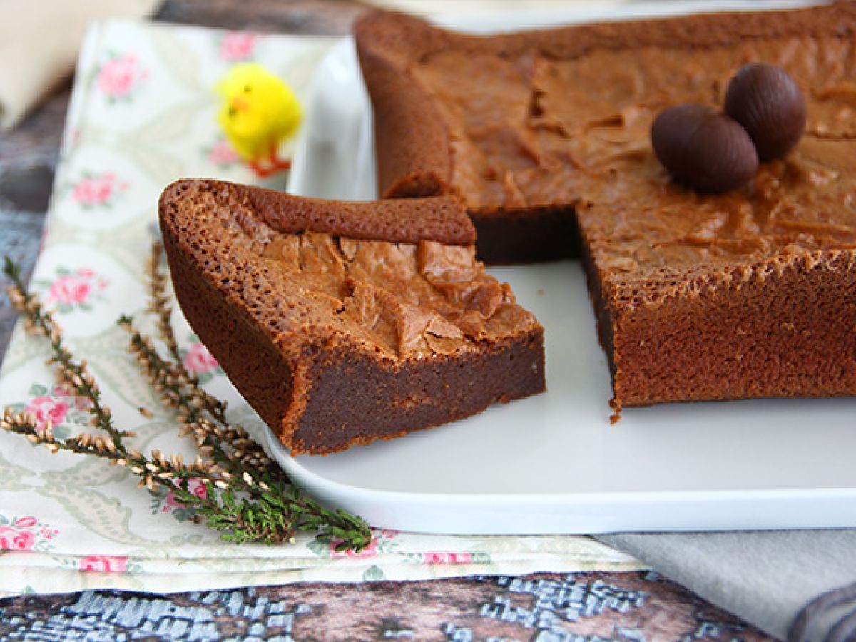 Brownie med överbliven påskchoklad - foto 4