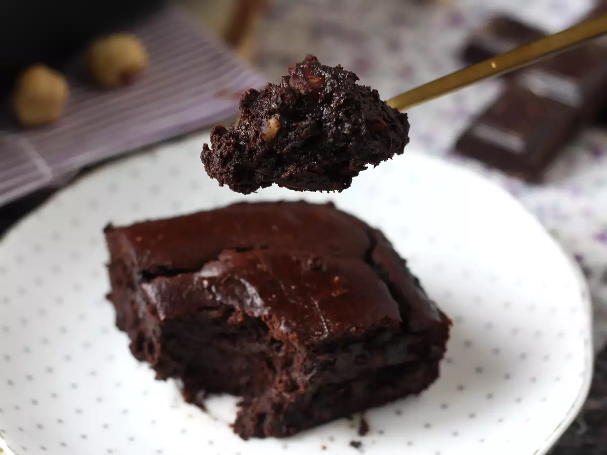 Brownie med sötpotatis utan smör eller olja - foto 2