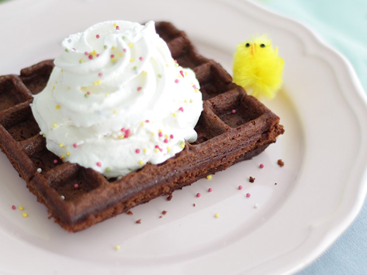 Brownievåfflor