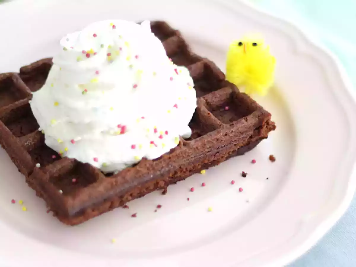 Brownievåfflor
