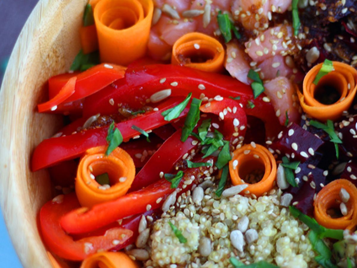 Buddha bowl med lax - foto 4