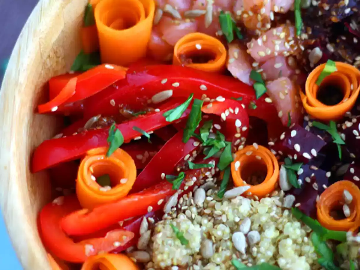 Buddha bowl med lax - foto 4