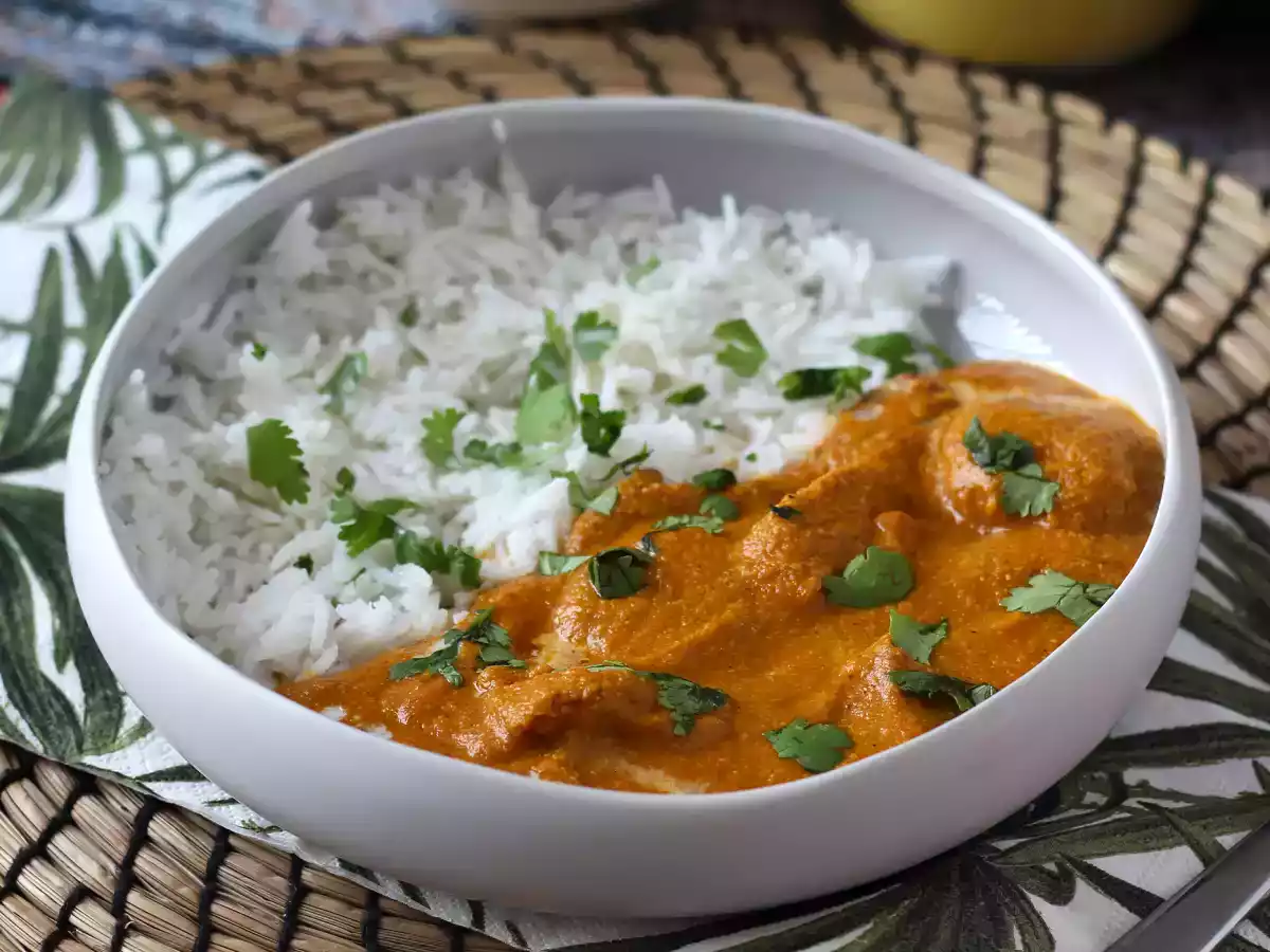 Butter chicken, den indiska rätten par excellence med kyckling!