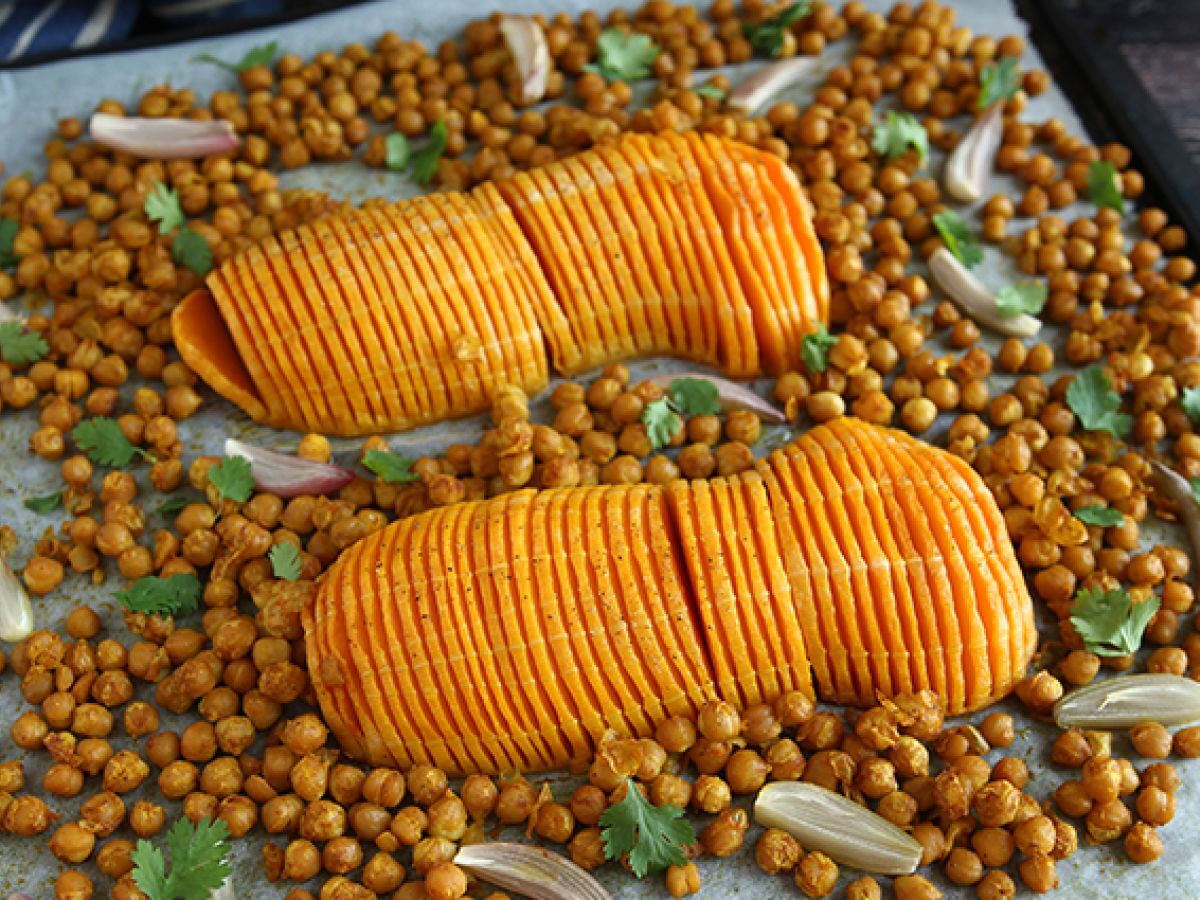 Butternut squash hasselback-stil: ditt nya favorittillbehör!