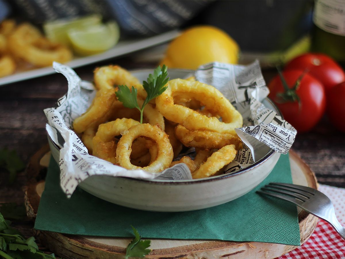 Calamares a la romana - panerad bläckfisk - foto 2