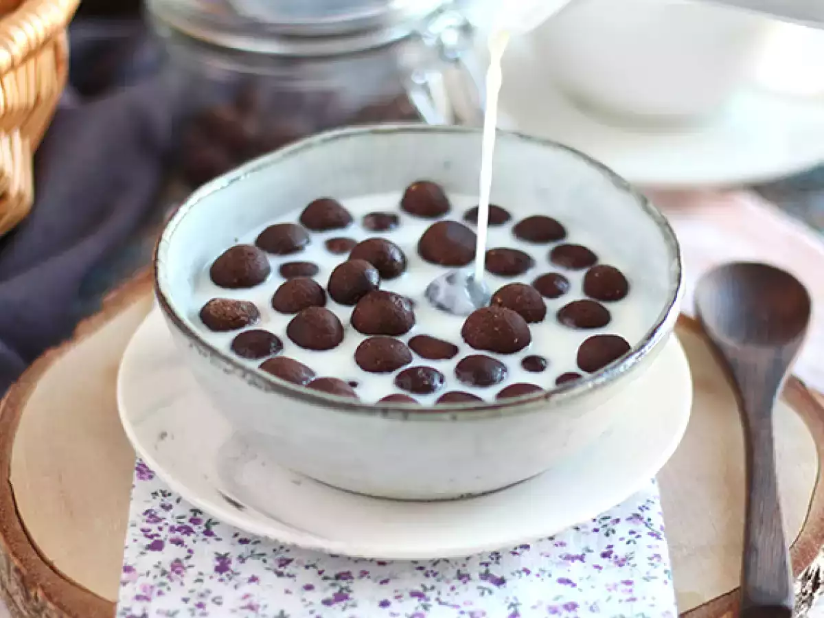 Cerealer med chokladbollar av Nesquik-typ - foto 3
