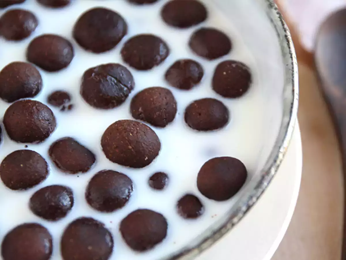Cerealer med chokladbollar av Nesquik-typ - foto 4