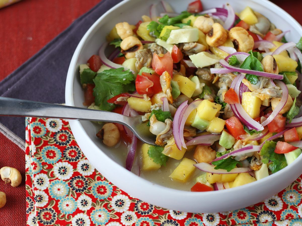 Ceviche med konserverade hjärtmusslor - foto 2