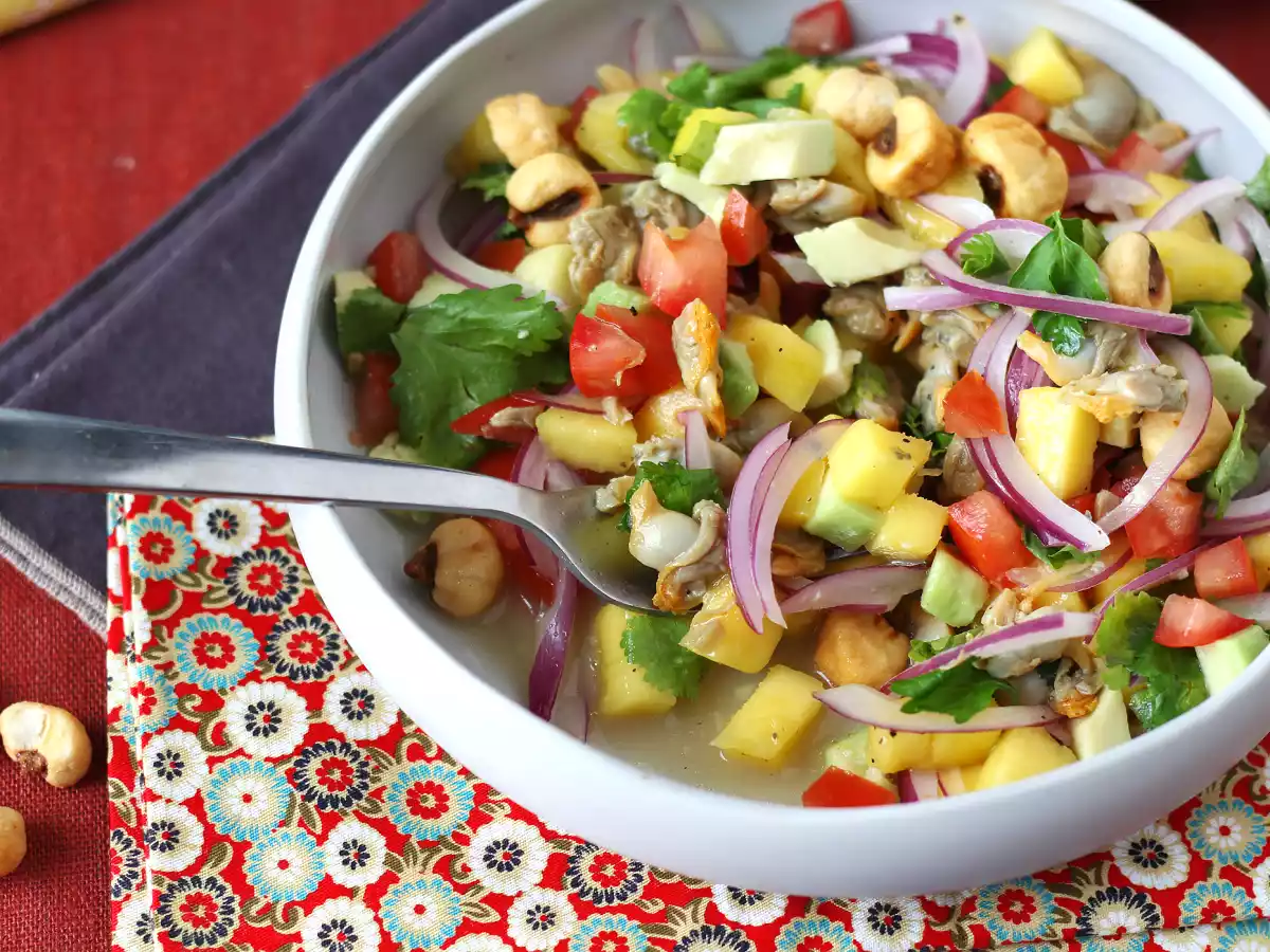 Ceviche med konserverade hjärtmusslor - foto 2