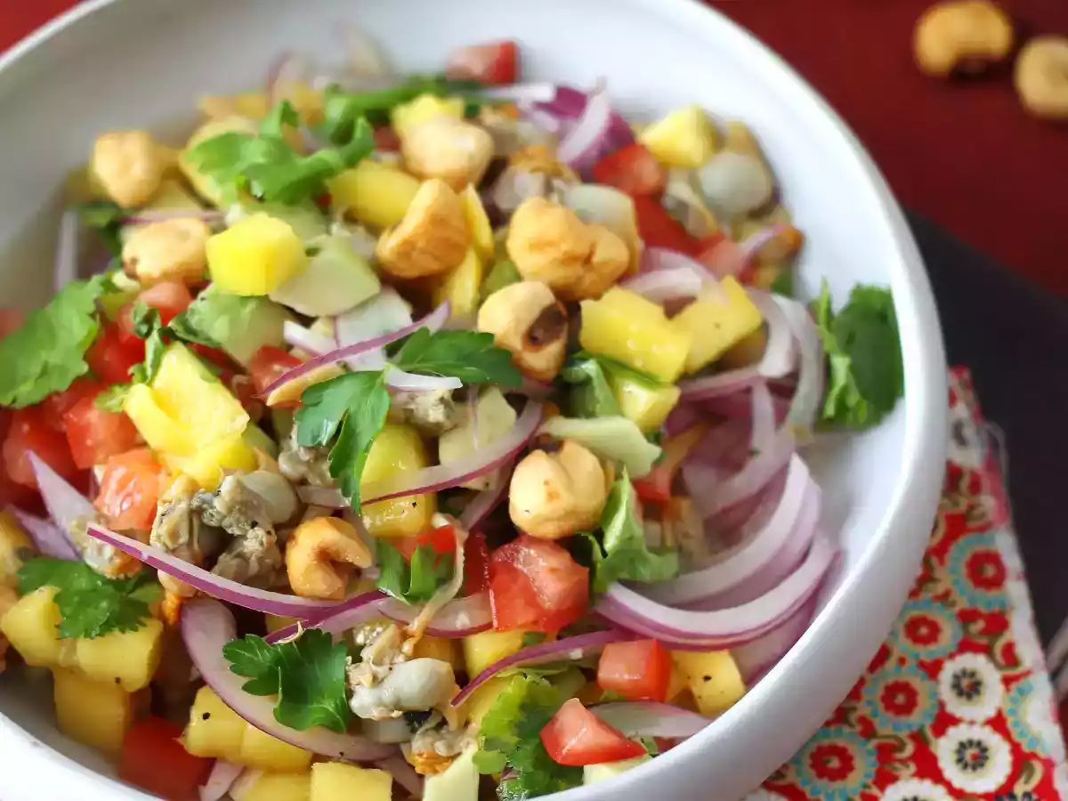 Ceviche med konserverade hjärtmusslor - foto 3