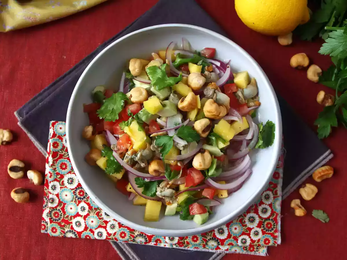 Ceviche med konserverade hjärtmusslor - foto 5