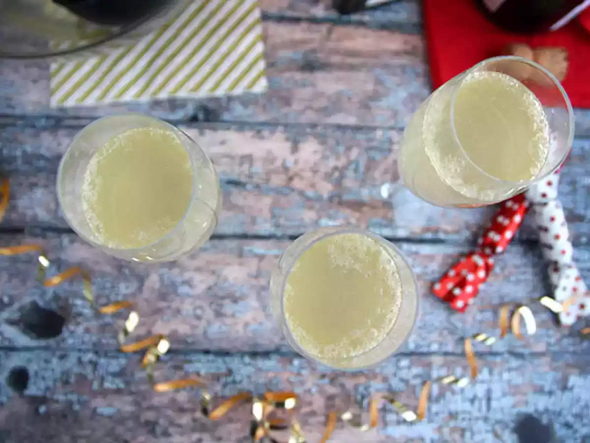 Champagnesoppa, en festlig cocktail - foto 3