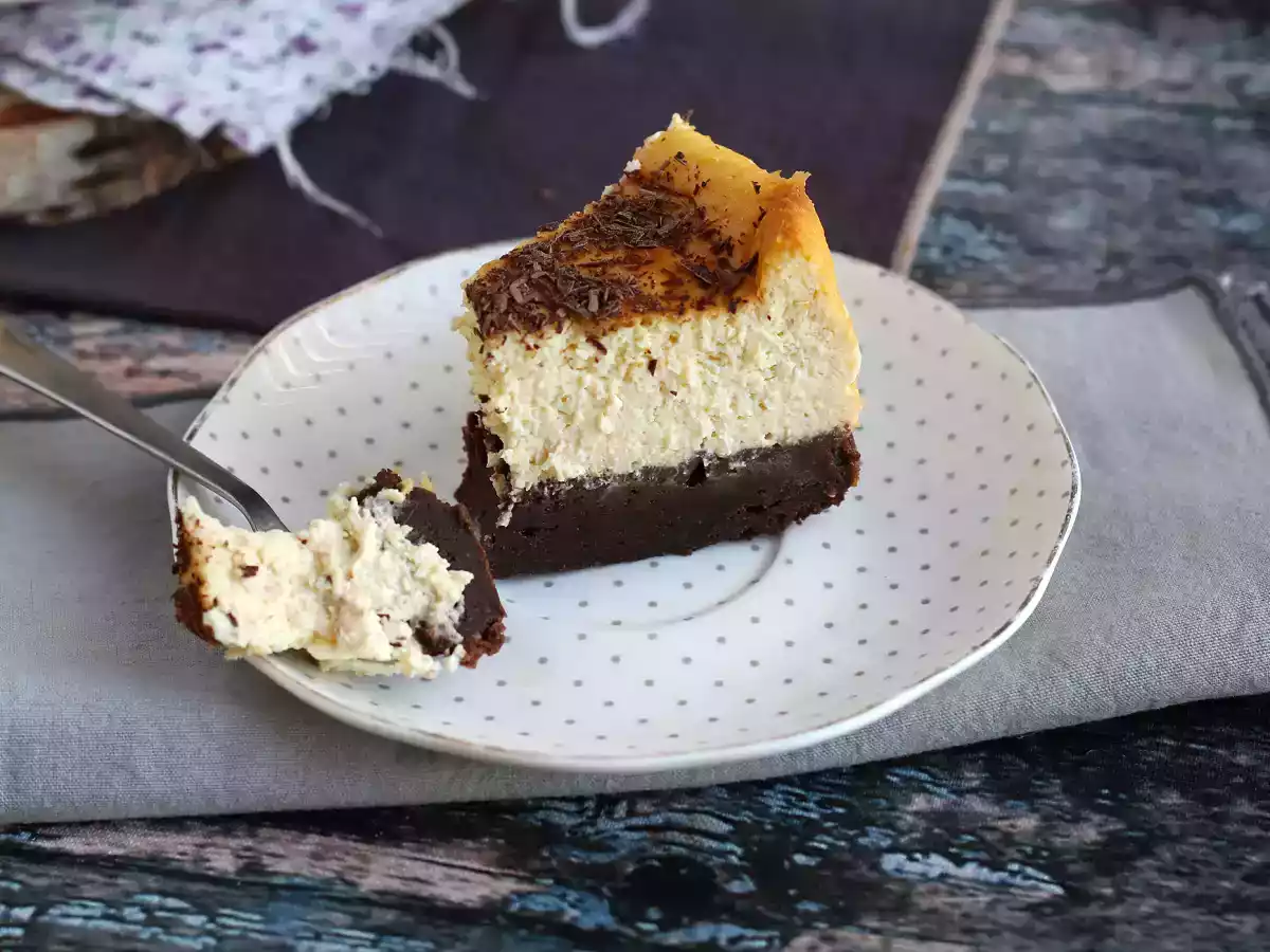 Cheesecake brownie, en överraskande kombination som kommer att glädja dina smaklökar! - foto 6