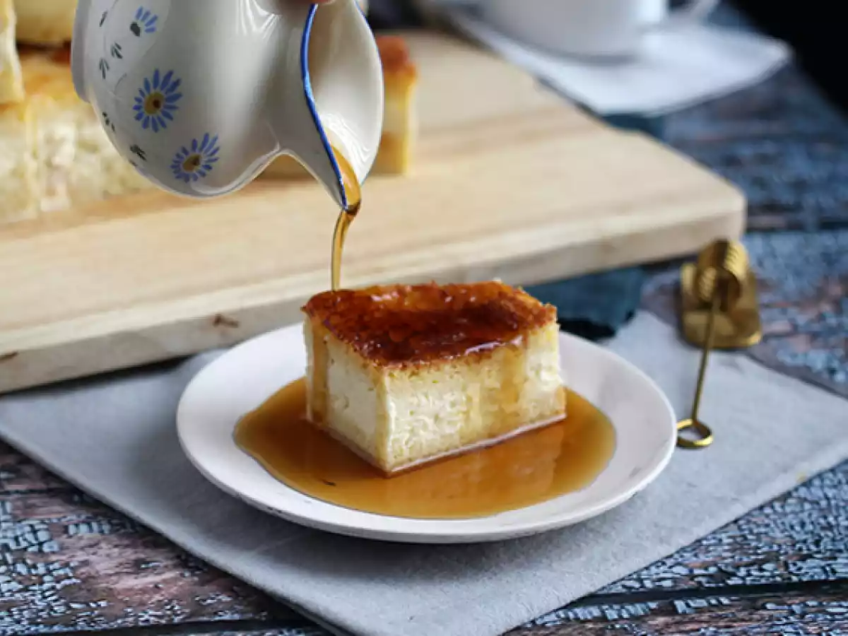 Cheesecake och franska toaststänger (cheesecake-stänger med fransk toast) - foto 5