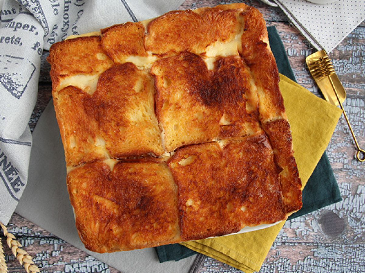 Cheesecake och franska toaststänger (cheesecake-stänger med fransk toast) - foto 6
