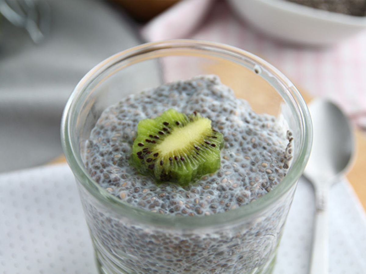 Chiafröpudding med kiwifrukt - foto 4
