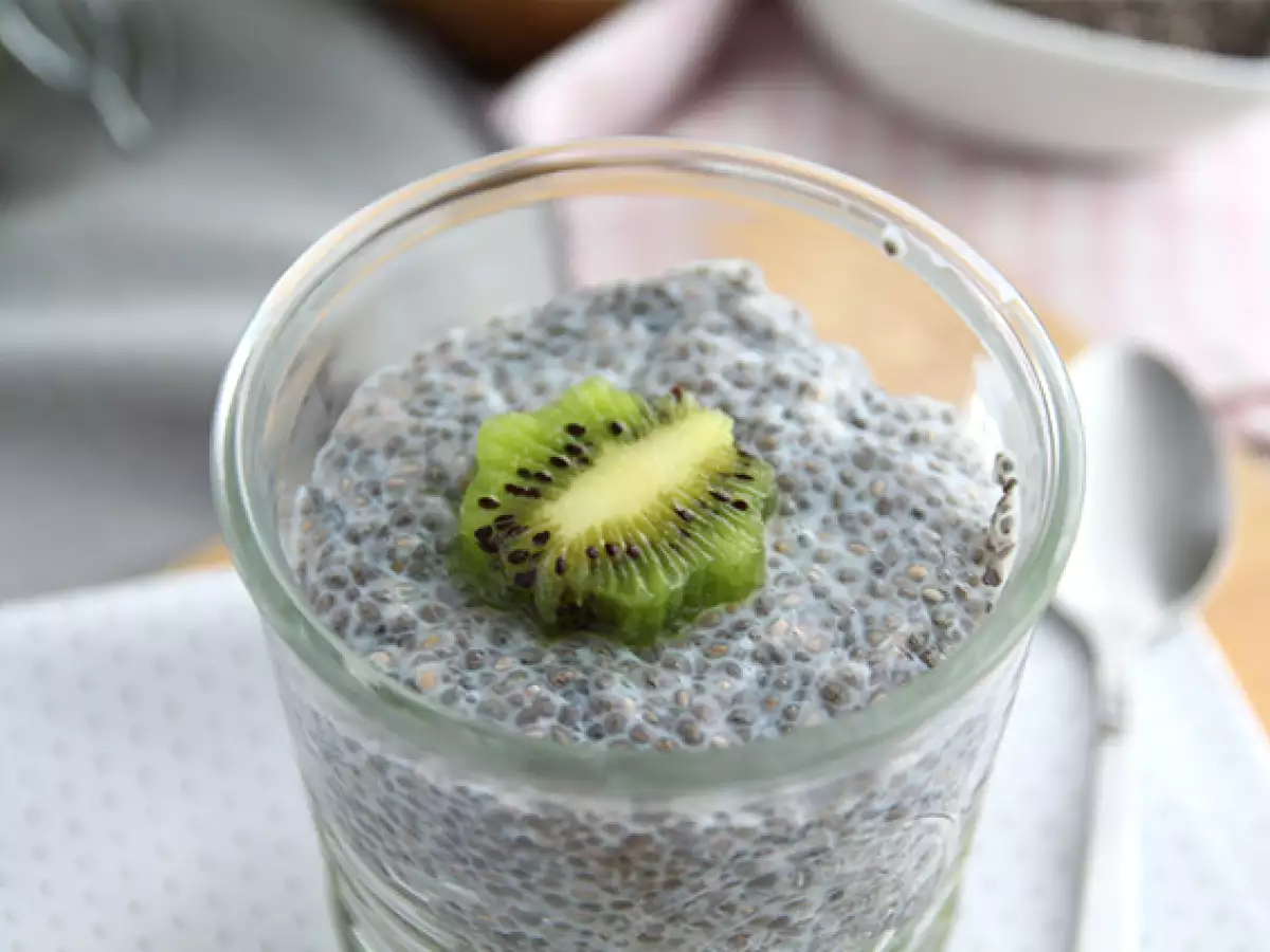 Chiapudding med kiwi - foto 4