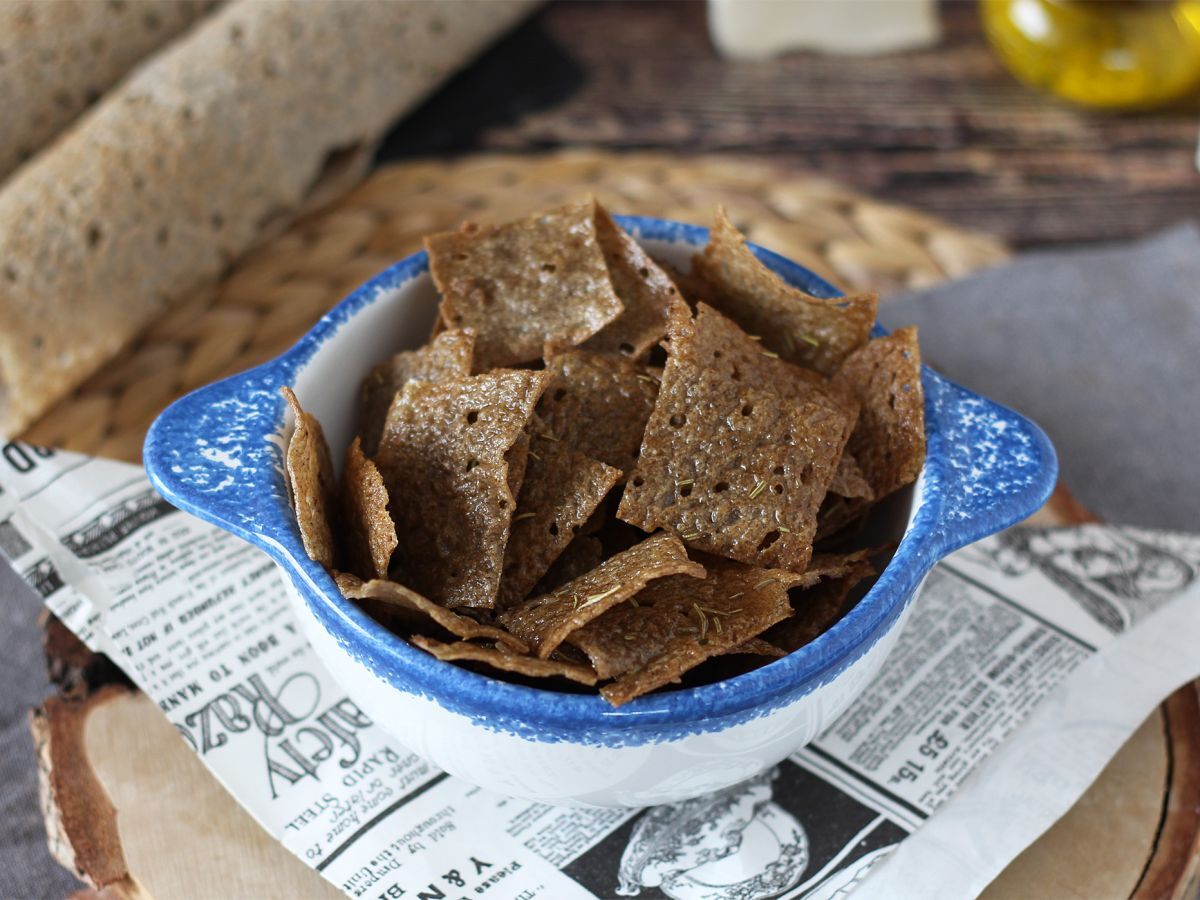 Chips av bovetepannkaka: perfekt som aperitif! - foto 2