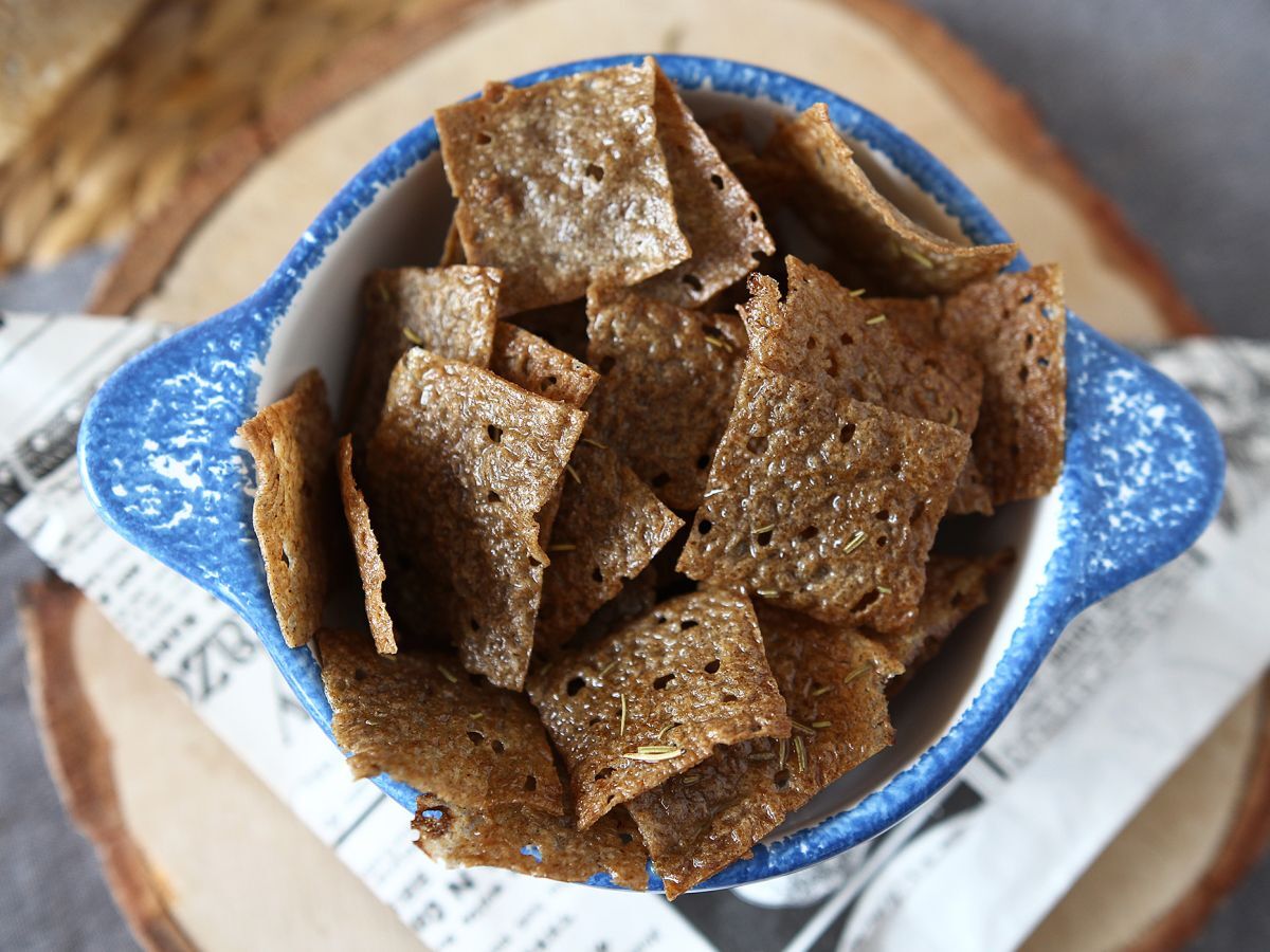 Chips av bovetepannkaka: perfekt som aperitif! - foto 4