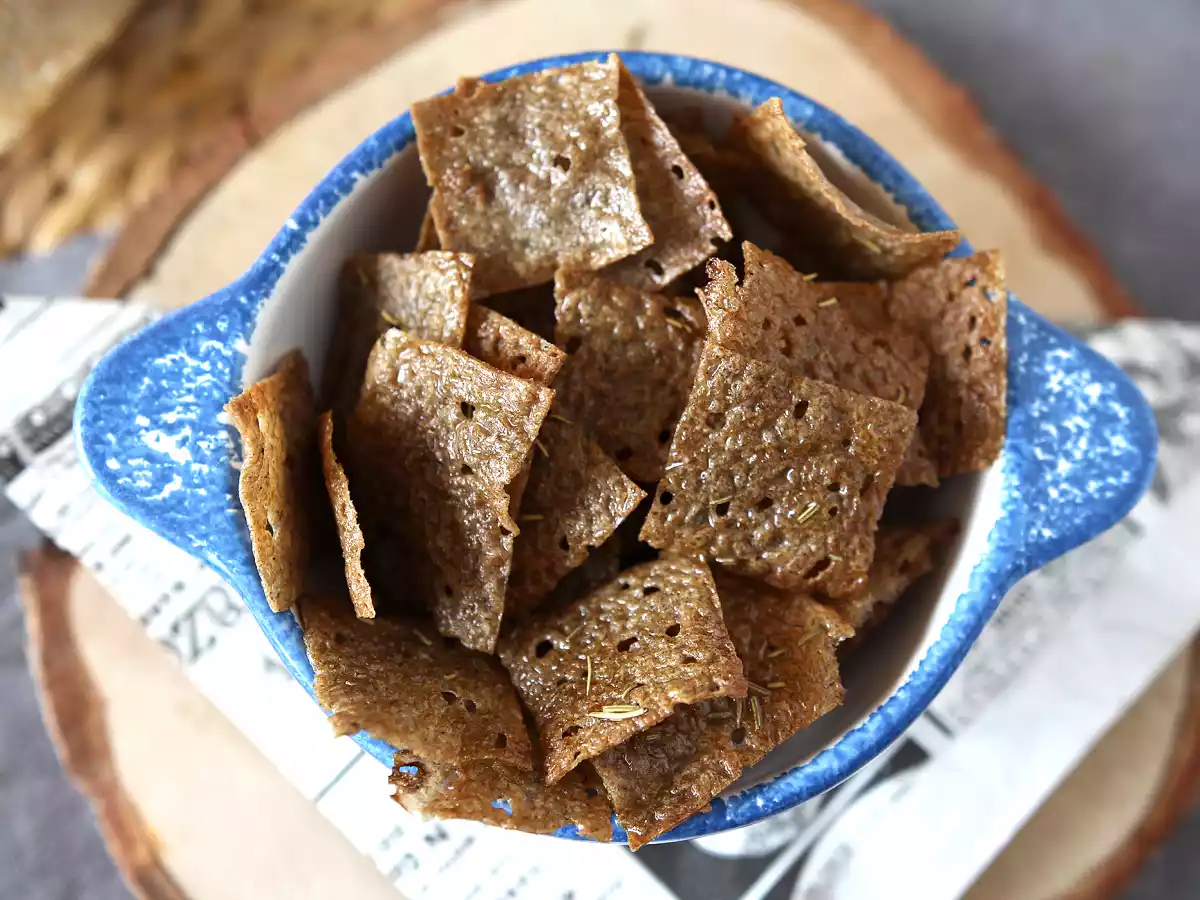 Chips av bovetepannkaka: perfekt som aperitif! - foto 4