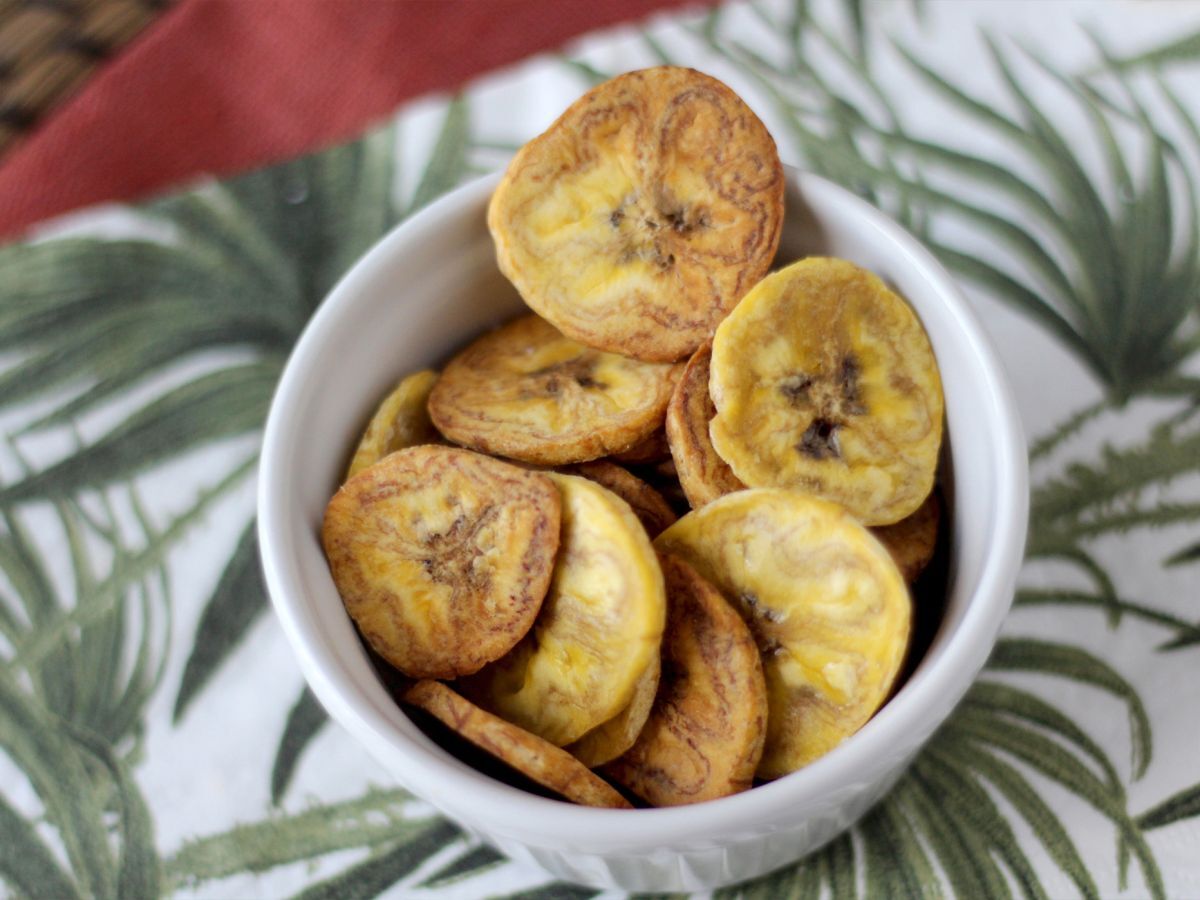 Chips de plátano macho en luftfryser - foto 4