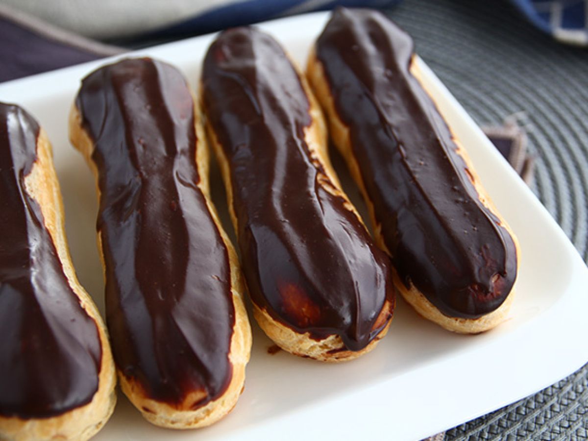 Choklad éclairs (steg-för-steg-instruktioner) - foto 3