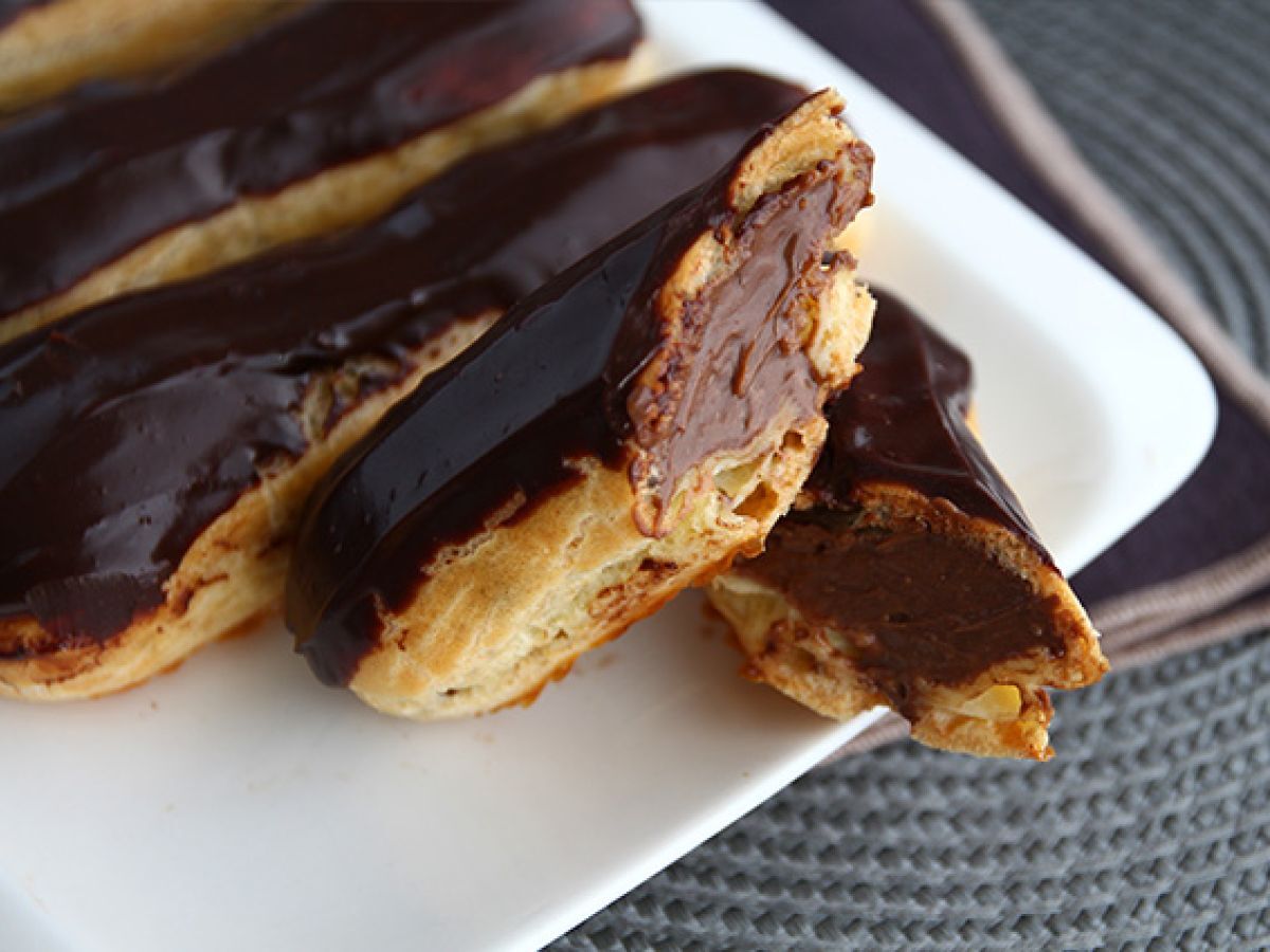 Choklad éclairs (steg-för-steg-instruktioner) - foto 4