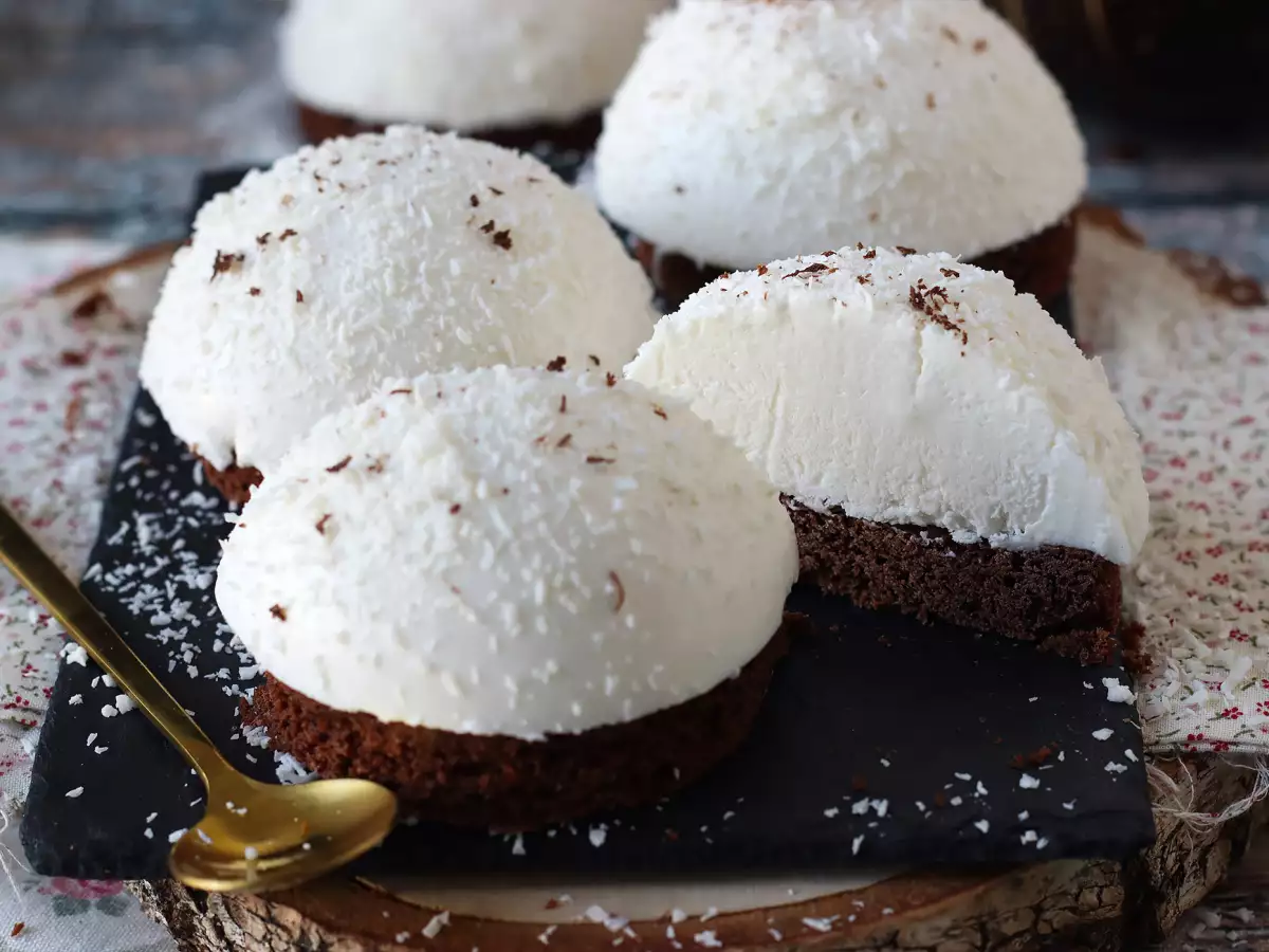 Choklad- och kokosdessert med kokos – len och krispig! - foto 4