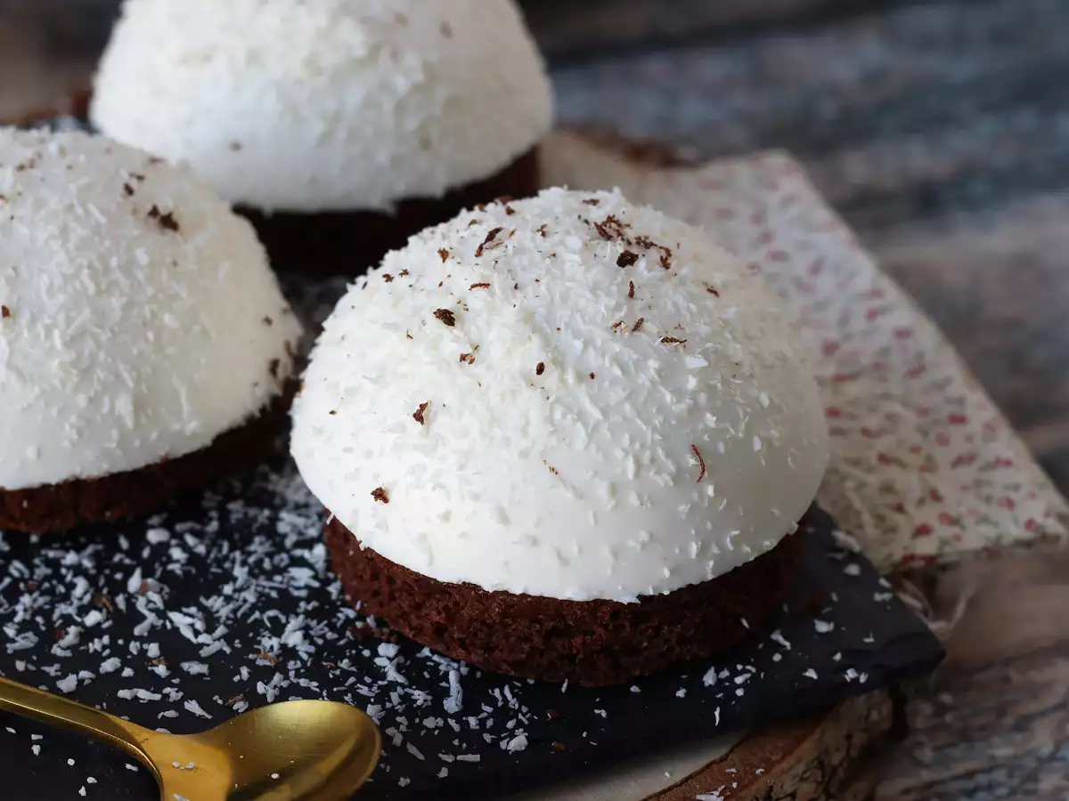 Choklad- och kokosdessert med kokos – len och krispig! - foto 5