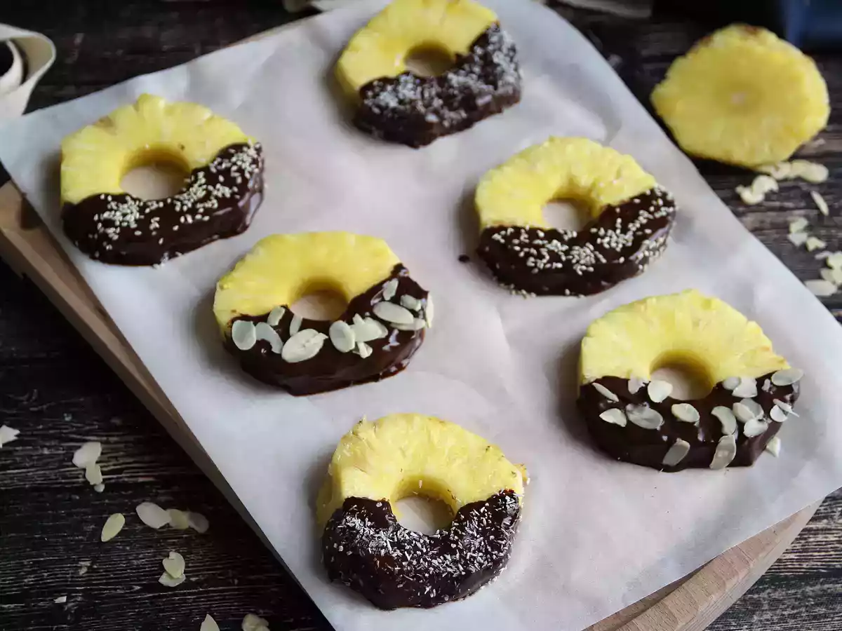 Chokladananas: den perfekta efterrätten att göra med barn