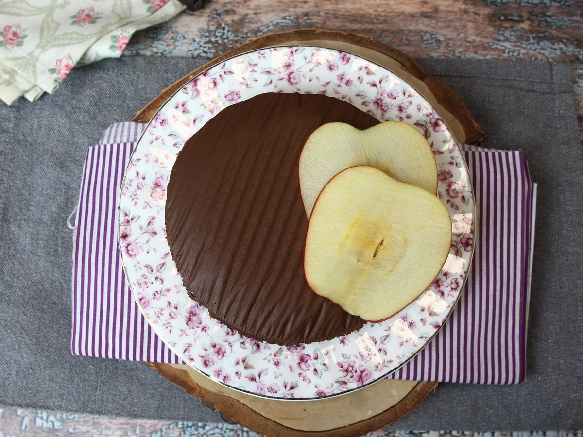 Chokladäpple fudge, en superenkel dessert att göra med bara 2 ingredienser! - foto 5