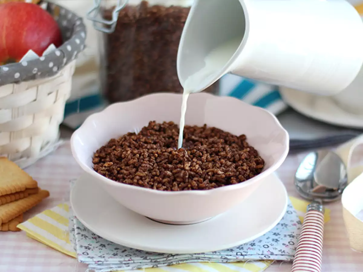Chokladflingor av puffat ris (Coco Pops)